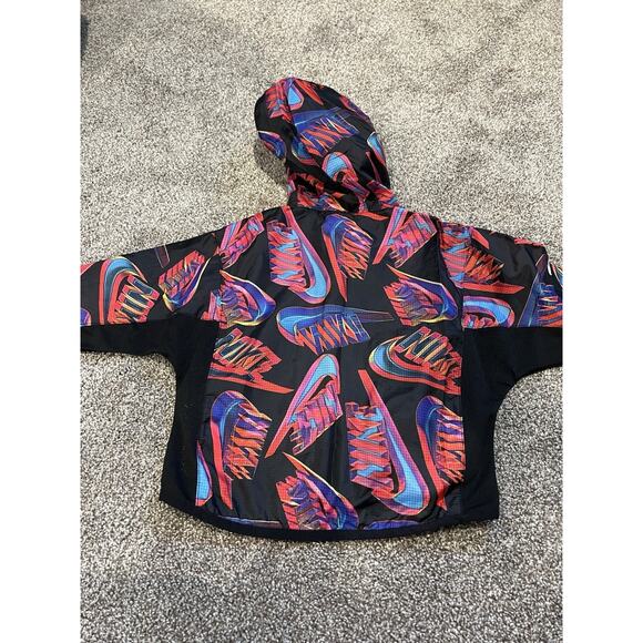 Nike Jacket Size 3T Lightweight Packable Retro Colorful Spring Kids Jacket - Picture 2 of 5
